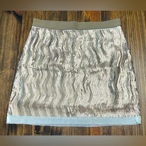 Chelsea & Violet sequence mini skirt size XS